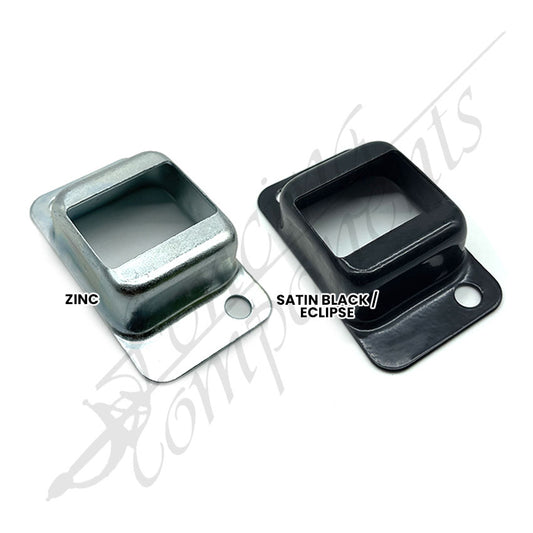 38x25mm Zinc Fence Bracket - Double Lug