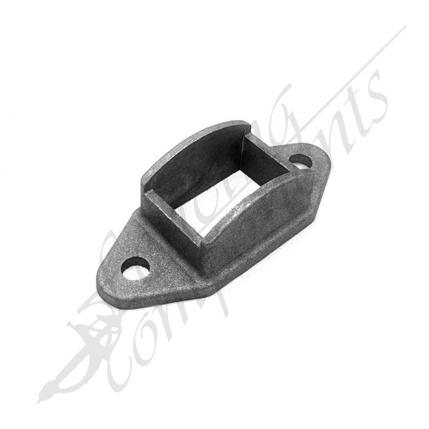38x25mm Aluminium Fence Bracket - Double Lug L/R