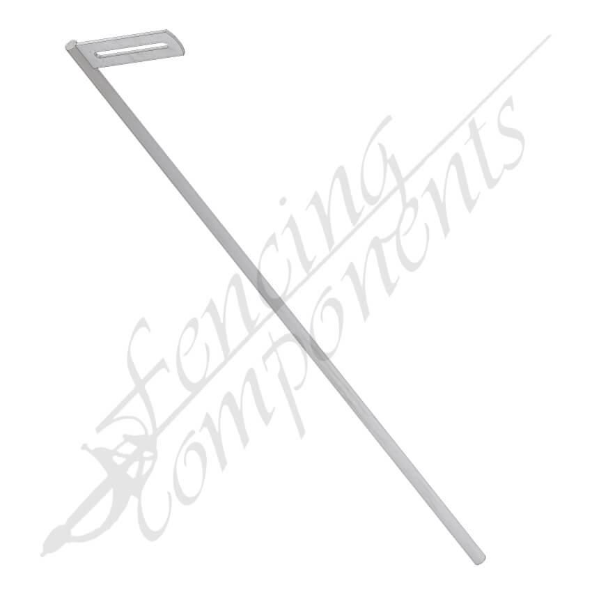 Drop Bolt Flag Pin Long HDG - 16mm dia.