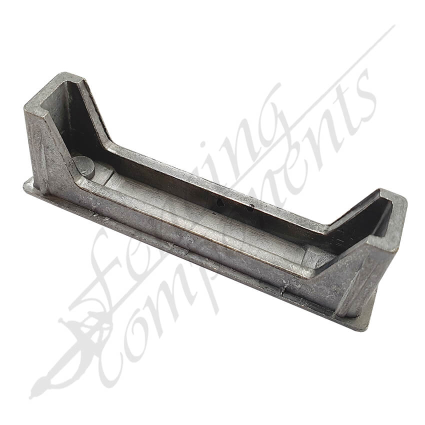 65x16mm Aluminium Rectangle Slat Cap