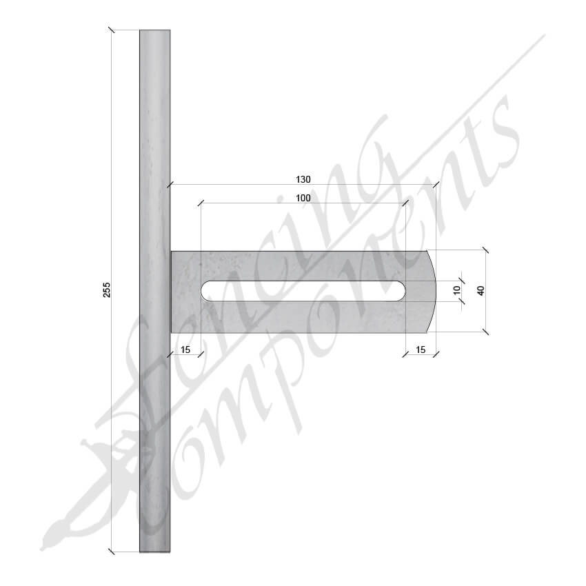 Flag Pin Side Bolt Lock