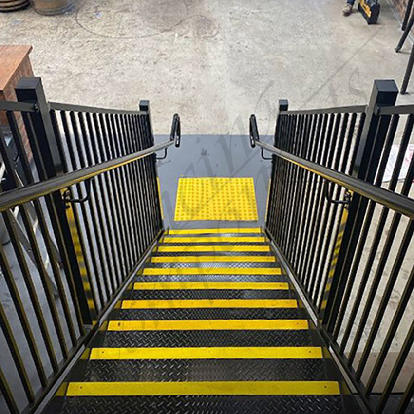 StairFlex© Steel Fence Panel - Satin Black