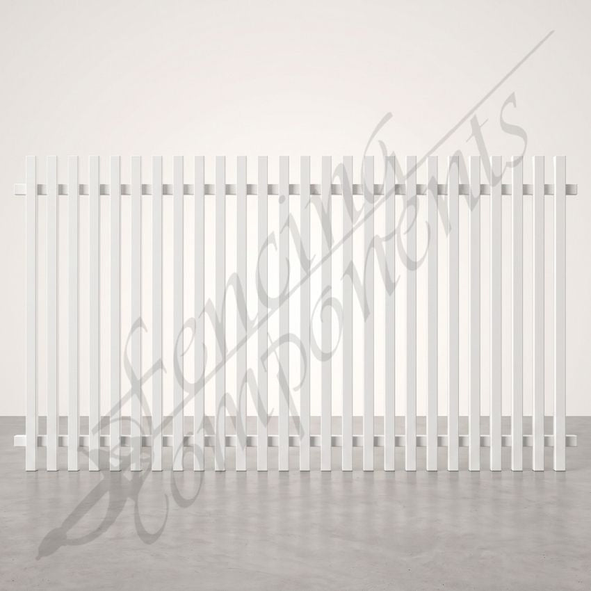 Aluminium Batten Panels & Gates - Surfmist/Frost