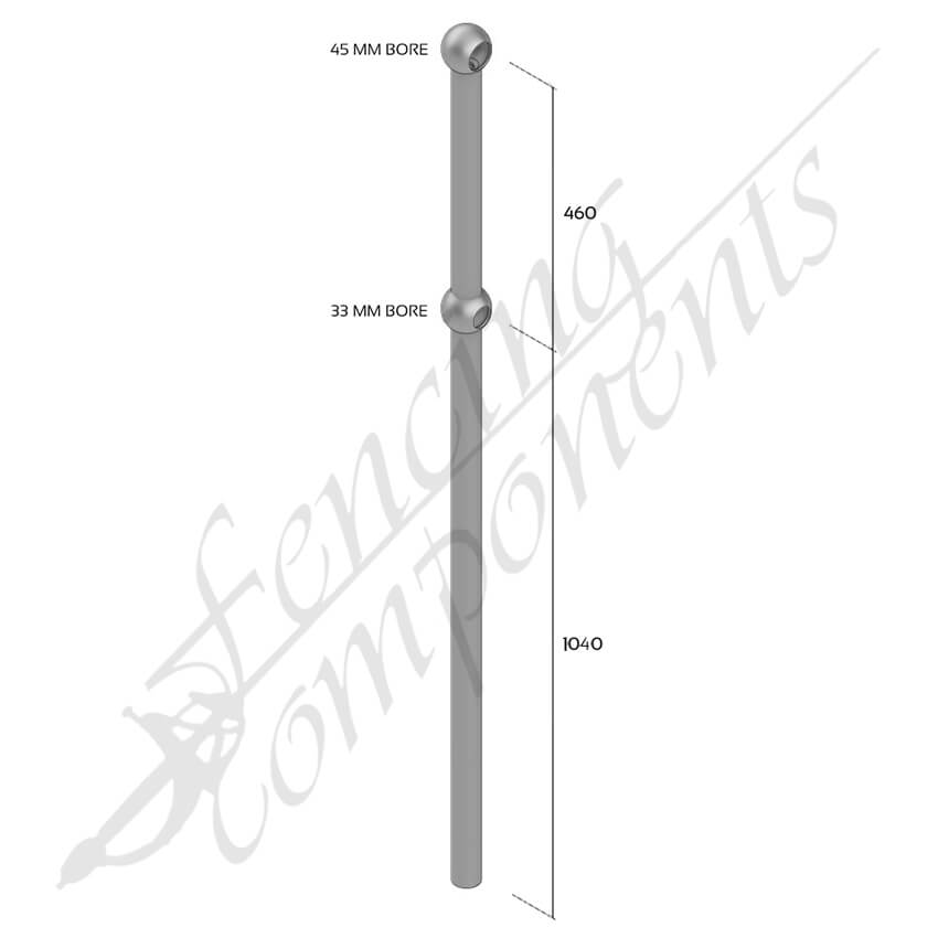 Stanchion - Top Mounted