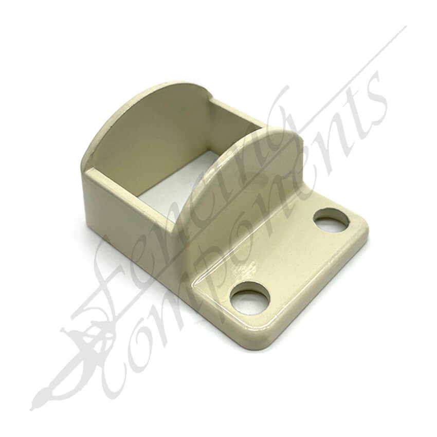 38x25mm Aluminium Fence Bracket (Round Edge)