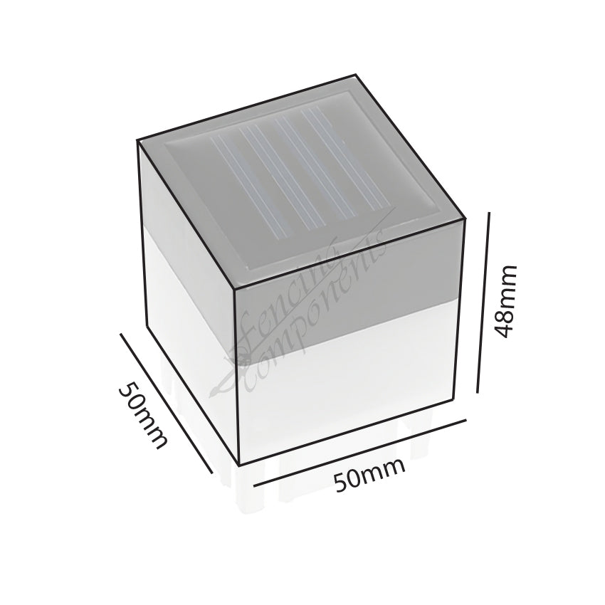 Safetech Solar Light for 50x50 SHS (Pack of 2)