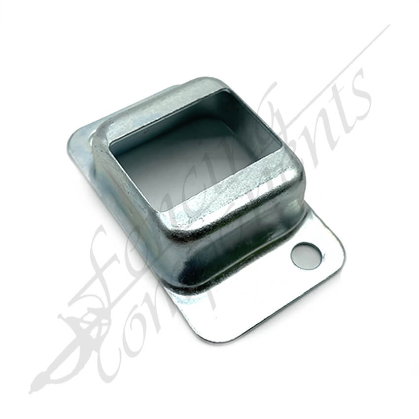38x25mm Zinc Fence Bracket - Double Lug