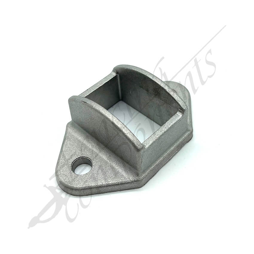 38x25mm Aluminium Fence Bracket - Double Lug T/B