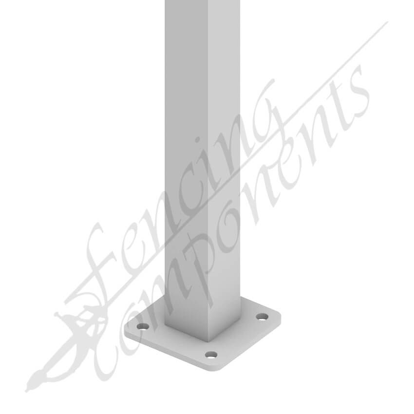 50x50mm Aluminium Post - Snowgum/Shale Grey/Gull Grey