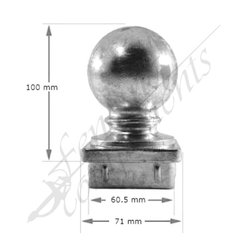 Aluminium Ball Cap