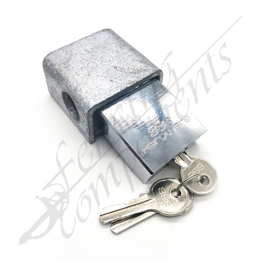 Broadhurst School Lock Kit - Zinc