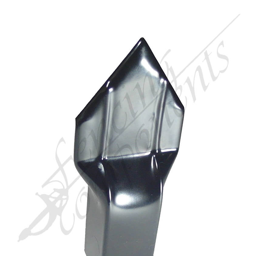 Clearance Item F2 - Steel Security Panel Crimp Top 2.1H x 2.4W