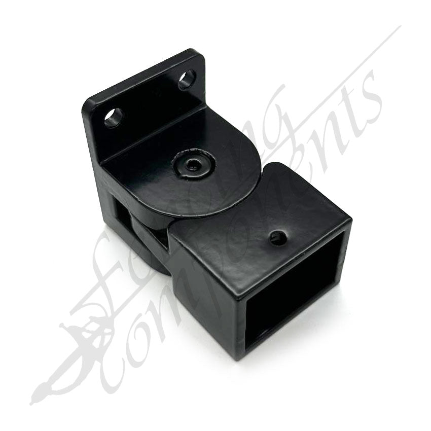 38x25mm Aluminium Angled Adjustable Swivel Bracket for Raked/Sloped/Corner Panels