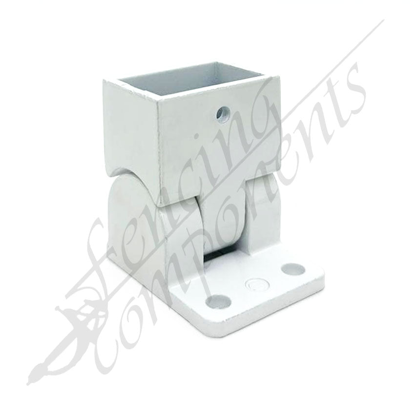 38x25mm Aluminium Angled Adjustable Swivel Bracket for Raked/Sloped/Corner Panels