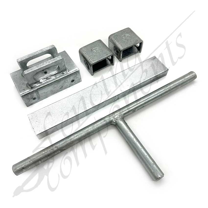 Broadhurst School Lock Kit - Hot Dipped Galvanised