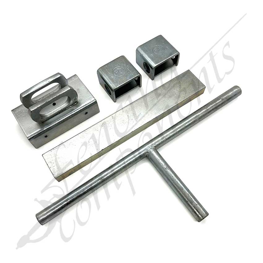 Broadhurst School Lock Kit - Zinc