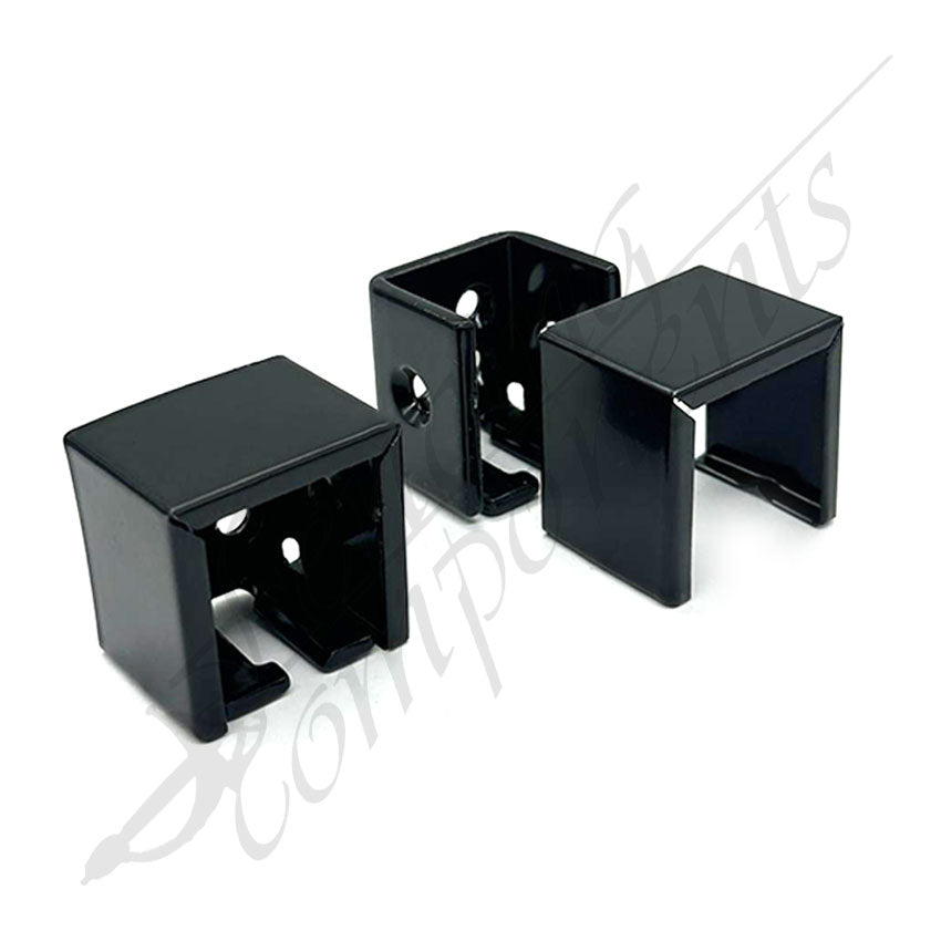 StairFlex© Bracket Kit for Level Panel 4 Brackets/Kit (Satin Black)