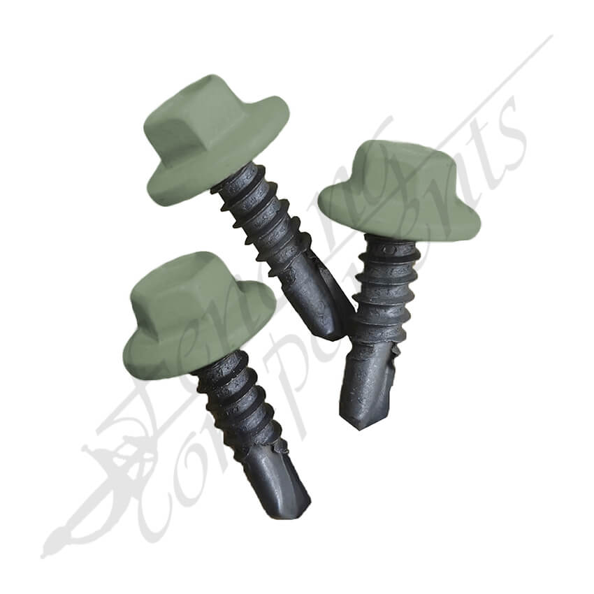 BREMICK Self-Drilling Metal #12-14x20 Gal Hex Tek Screw (100/Bag)