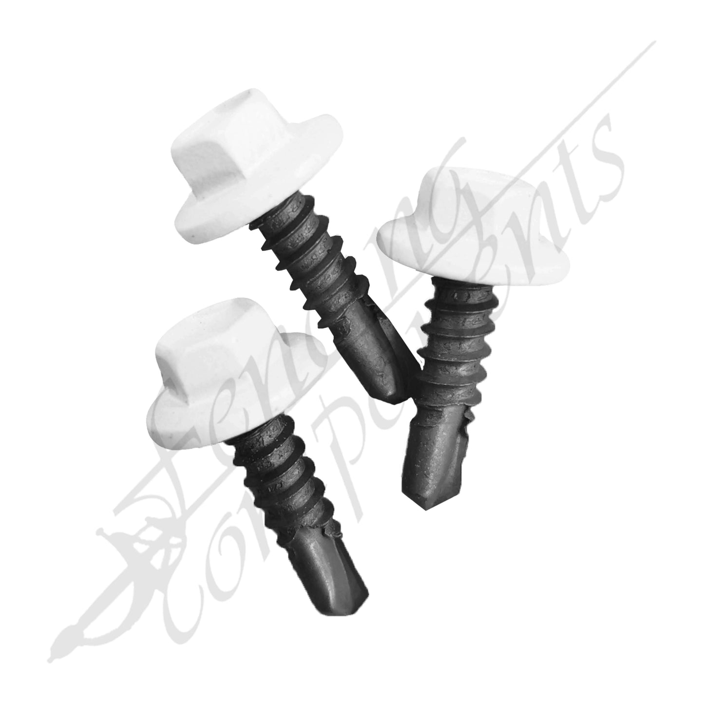 BREMICK Self-Drilling Metal #12-14x20 Gal Hex Tek Screw (100/Bag)