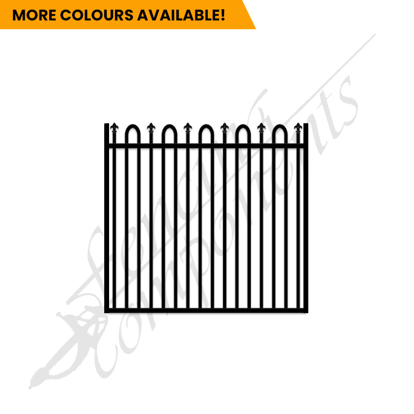 Aluminium Deco Loop & Spear Top Gate