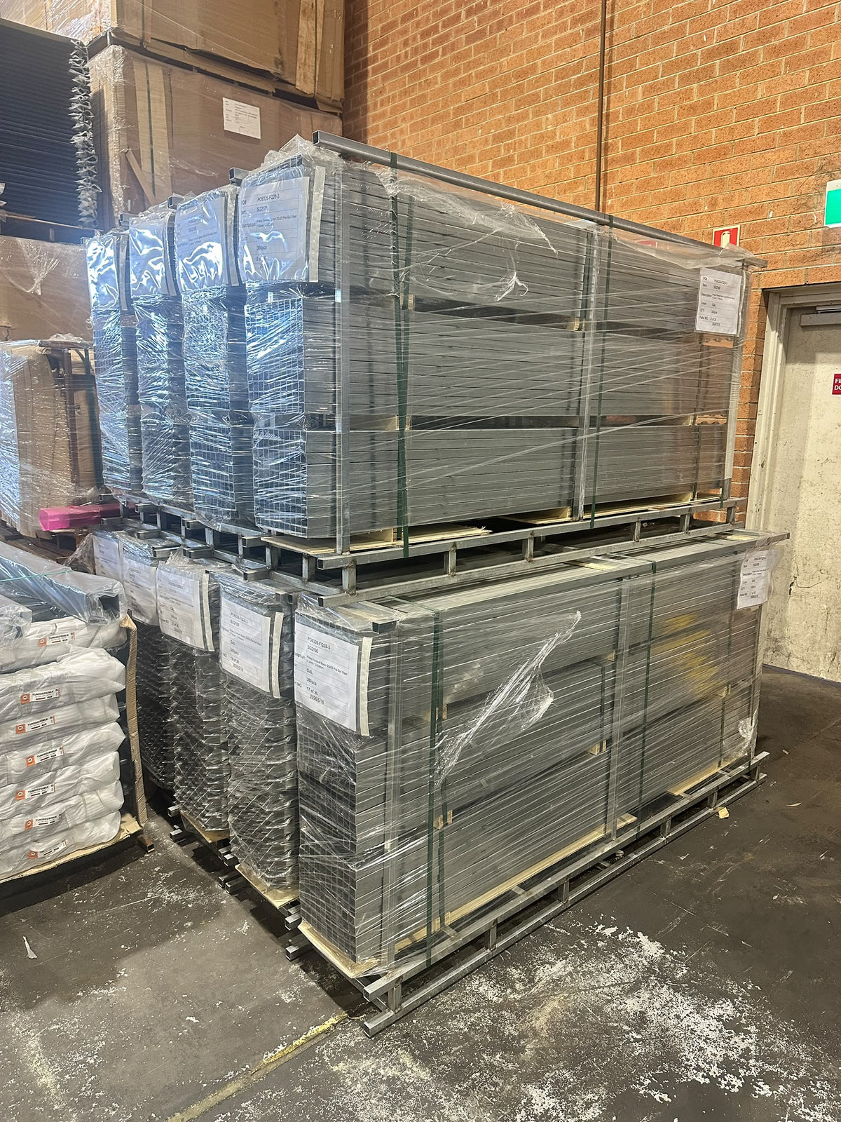 Press Formed Spear 25x25 Pre-Gal Steel