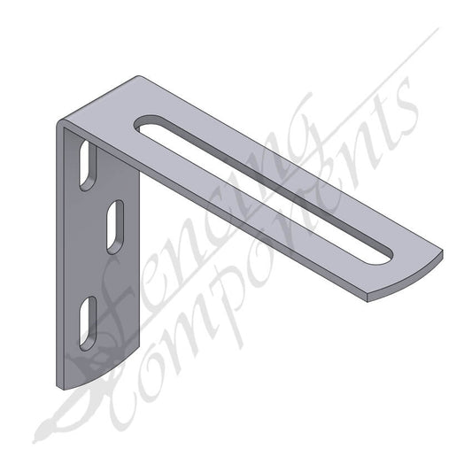 Angle Bracket for Top Rollers - 200x160 (Suits 16OD Pin)