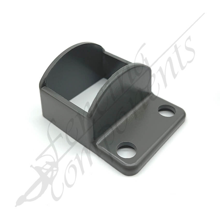 38x25mm Aluminium Fence Bracket (Round Edge)