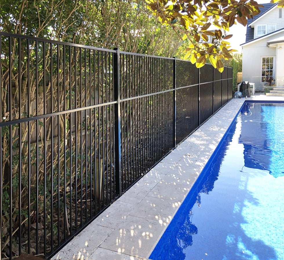 Flat Top Pool Fencing | Certified Safety & Style | Fencing Components
