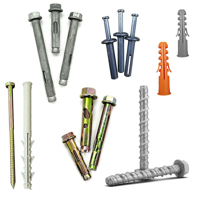 Masonry (Dynabolts, ScrewBolt, Plugs) – Fencing Components