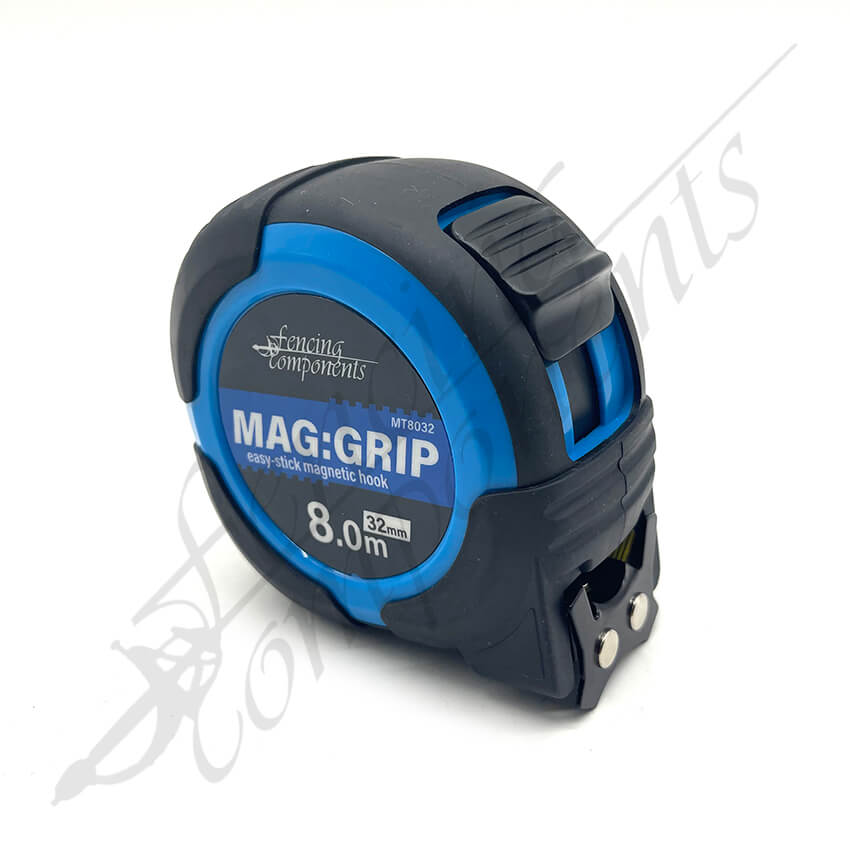 Heavy Duty MagnaLock Measuring Tape - 8 Metre