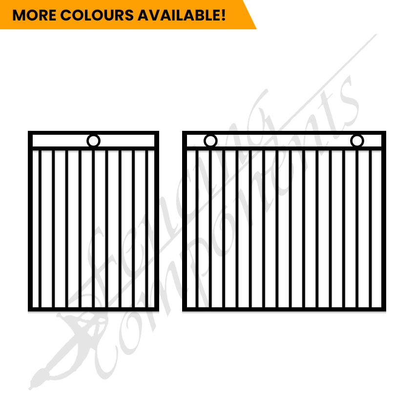 Aluminium Deco Ring Gate