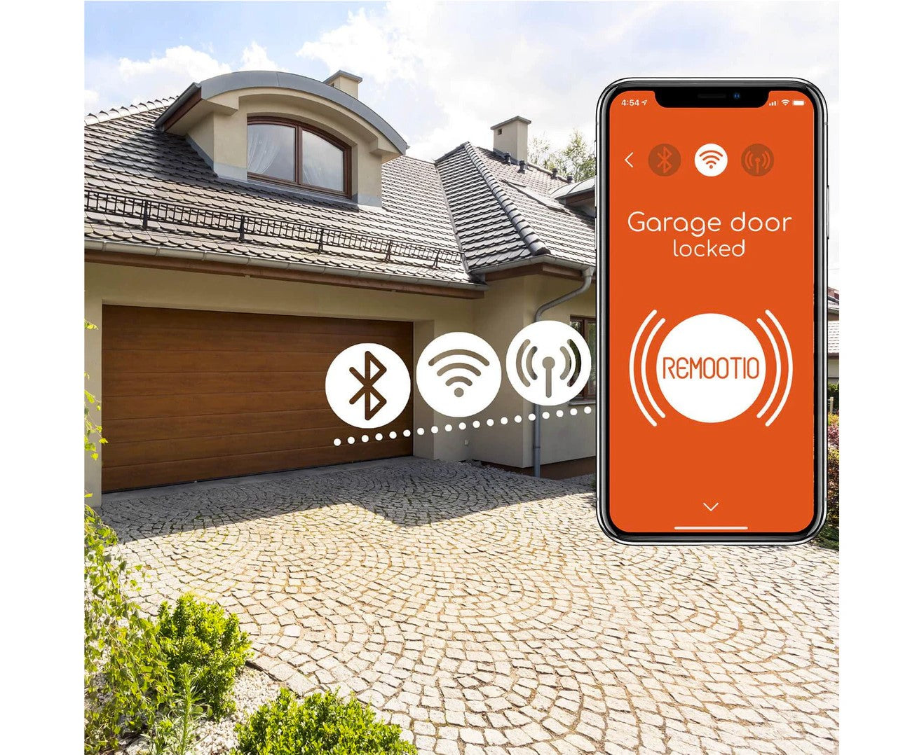 Remootio 3 - WiFi and Bluetooth Smart Garage Door Opener Gate Controller