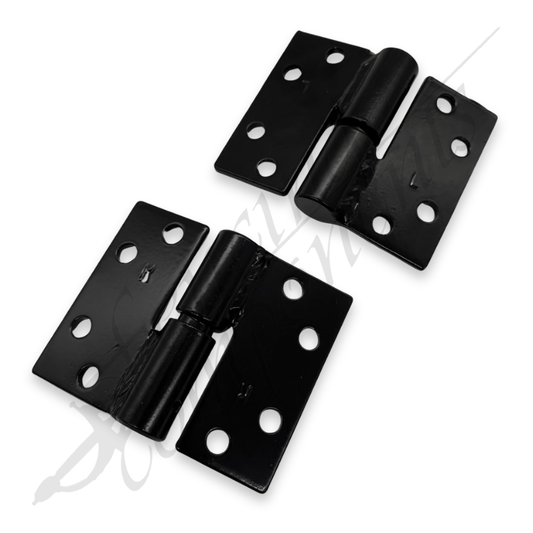 Goliath Steel Ball Hinge Heavy Duty Bolt-Bolt Satin Black[SINGLE]