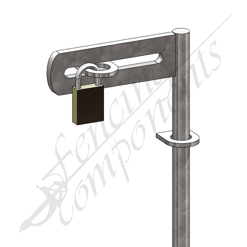 Drop Bolt Flag Pin Long HDG - 16mm dia.