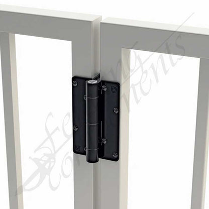 D&D Kwikfit Aluminium Self-Closing Hinge [PAIR]