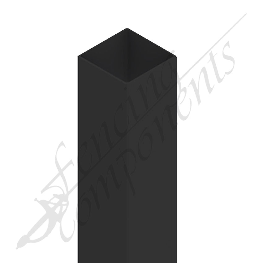 100x100mm Steel Post - Satin Black (3000mm - 3mm)