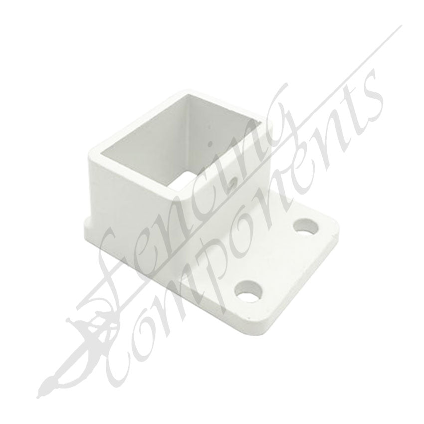 38x25mm Aluminium Fence Bracket (Square Edge)