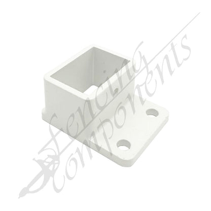 38x25mm Aluminium Fence Bracket (Square Edge)