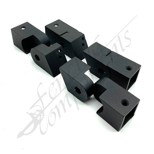 StairFlex© Bracket Kit for Raked Panel 4 sets/carton (Satin Black)