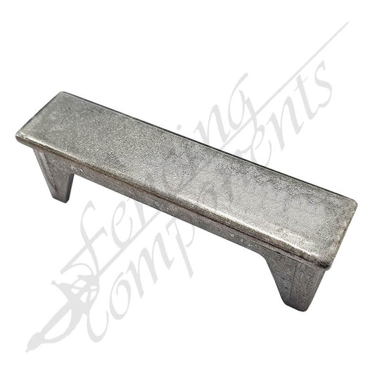 65x16mm Aluminium Rectangle Slat Cap