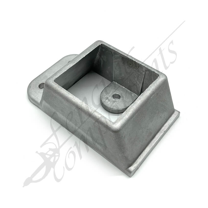 50x50mm Aluminium Fence Bracket - Single Lug - Style 1