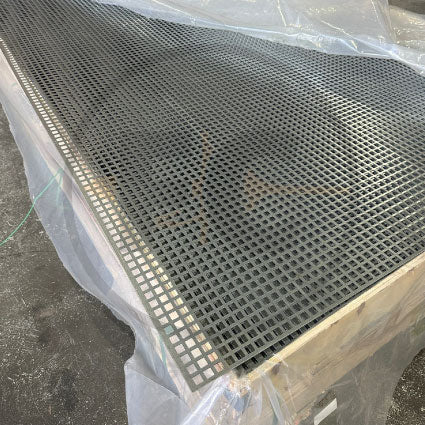 Pre-Gal Perforated Mesh 1220x2440x1.6mm - Square Hole 11.1mm