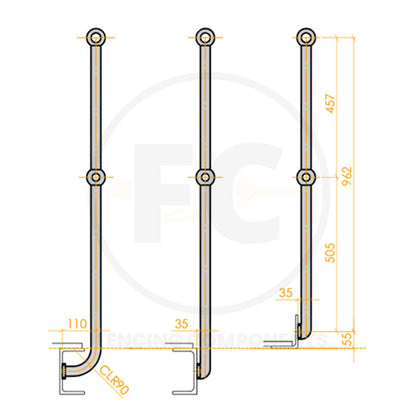 Stanchion - Side Mounted