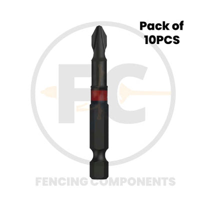 Impact Screwdriver Bits PH2 (Sold as Pack)