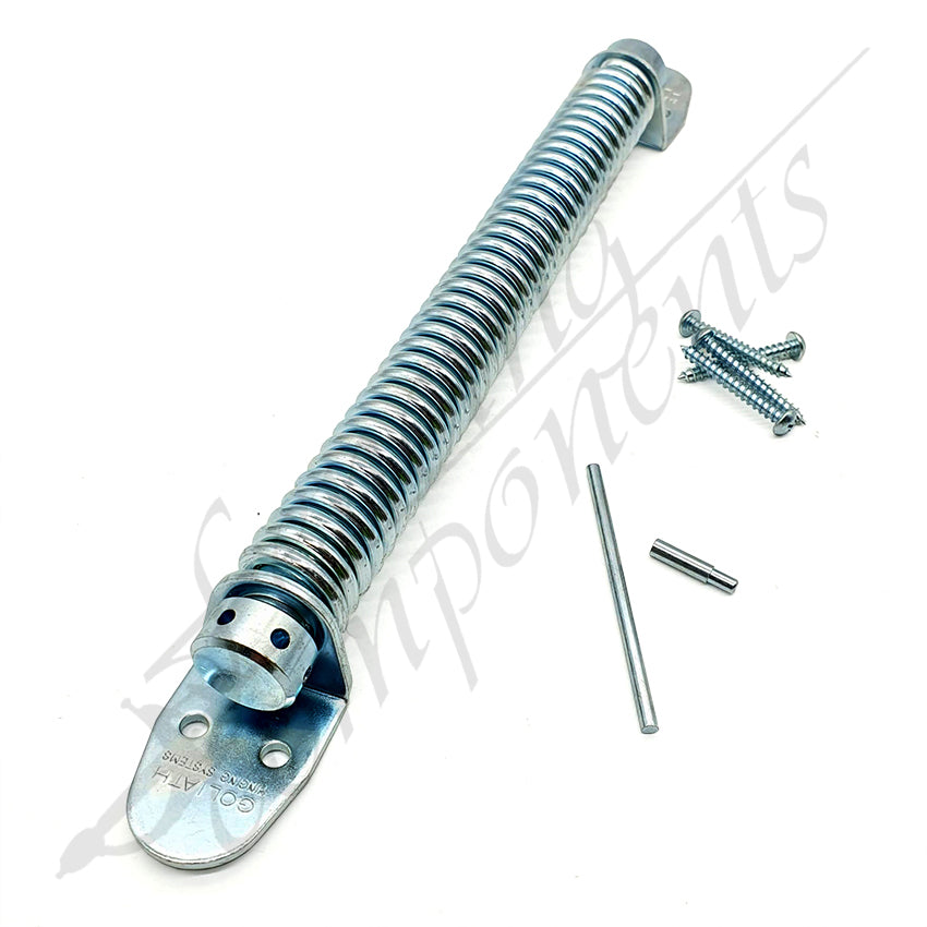 360mm Spring Coil Gate Closer - Zinc