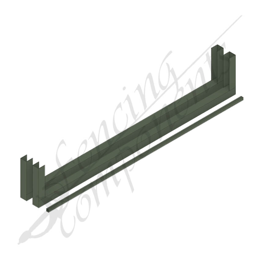 Gate Stile Kit 1800mmH (Evergreen/ Cottage Green/ Caulfield Green) #7