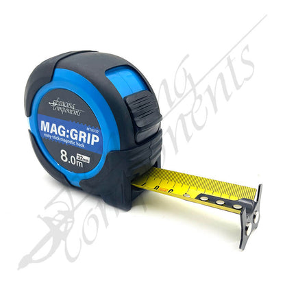 Heavy Duty MagnaLock Measuring Tape - 8 Metre