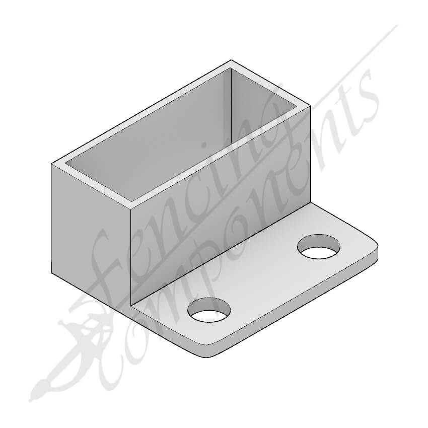 50x25mm Aluminium Fence Bracket