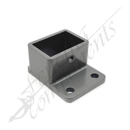 38x25mm Aluminium Fence Bracket (Square Edge)