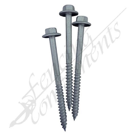 BREMICK #14-10x75 Gal Timber Hex Screw W07 (50/Bag)